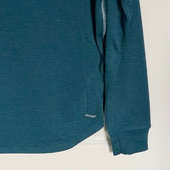 New! New Balance Men's NB Heat Grid Long Sleeve Shirt moonstone 35356 - Picture 10 of 15